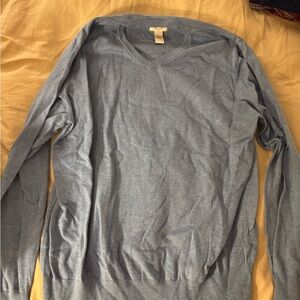 St. John's Bay Light Blue V-Neck Sweater